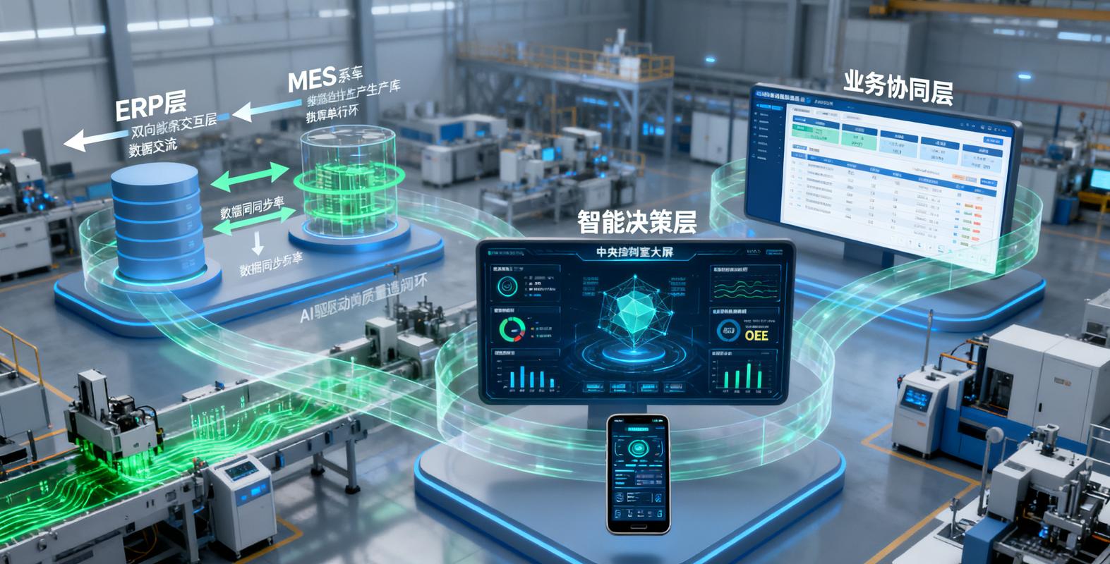 erp与mes系统集成方案:制造业智能工厂的3大核心模块